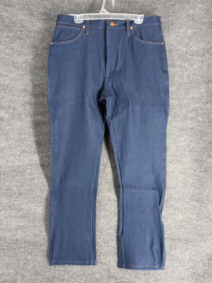 Wrangler Jeans Mens 38x34 Blue 13MWZ Original Fit Cowboy Cut Denim