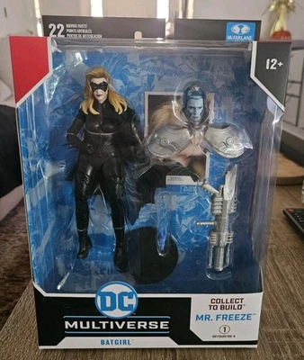 McFarlane DC Multiverse 7 英寸蝙蝠女孩 Alicia 银石 Mr. Freeze BAF 全新带盒 — 第 1/4 张图片