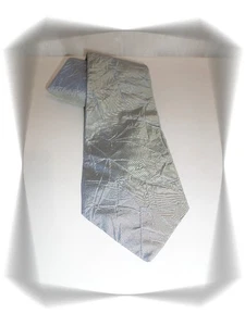 Cravate  Gris Aspect Froissé Marine  Kenzo Homme - Picture 1 of 5