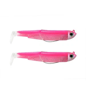 Fiiish Black Minnow Double Combo 90mm/3.5" - 2 montés - Photo 1/14