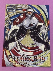 1997-98 Pacific Revolution Silver #38 Patrick Roy Rare Parallel SP Colorado - Picture 1 of 2