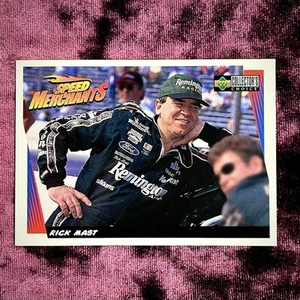 Rick Mast 1997 UD Collectors Choice Speed Merchants como nuevo años 90 NASCAR carreras de automóviles - Imagen 1 de 2