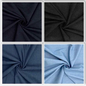 4oz Washed Denim Fabric 100% Cotton 145cm Wide Soft Lightweight - Picture 1 of 5
