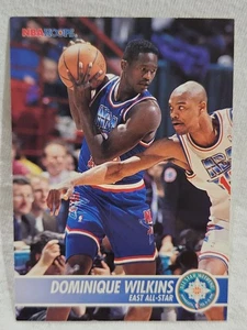 1994 NBA Hoops All Star Weekend #236 Dominique Wilkins Atlanta Hawks - Foto 1 di 2