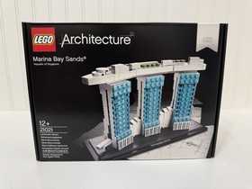 LEGO Architecture 21021 Marina Bay Sands 602pc Retired Sealed Set