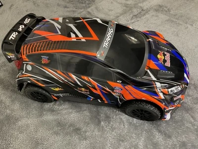 Traxxas 74276-4-ORNG - Ford Fiesta ST VXL 1/10 4WD Rally Car RTR, Orange - Image 1 of 4