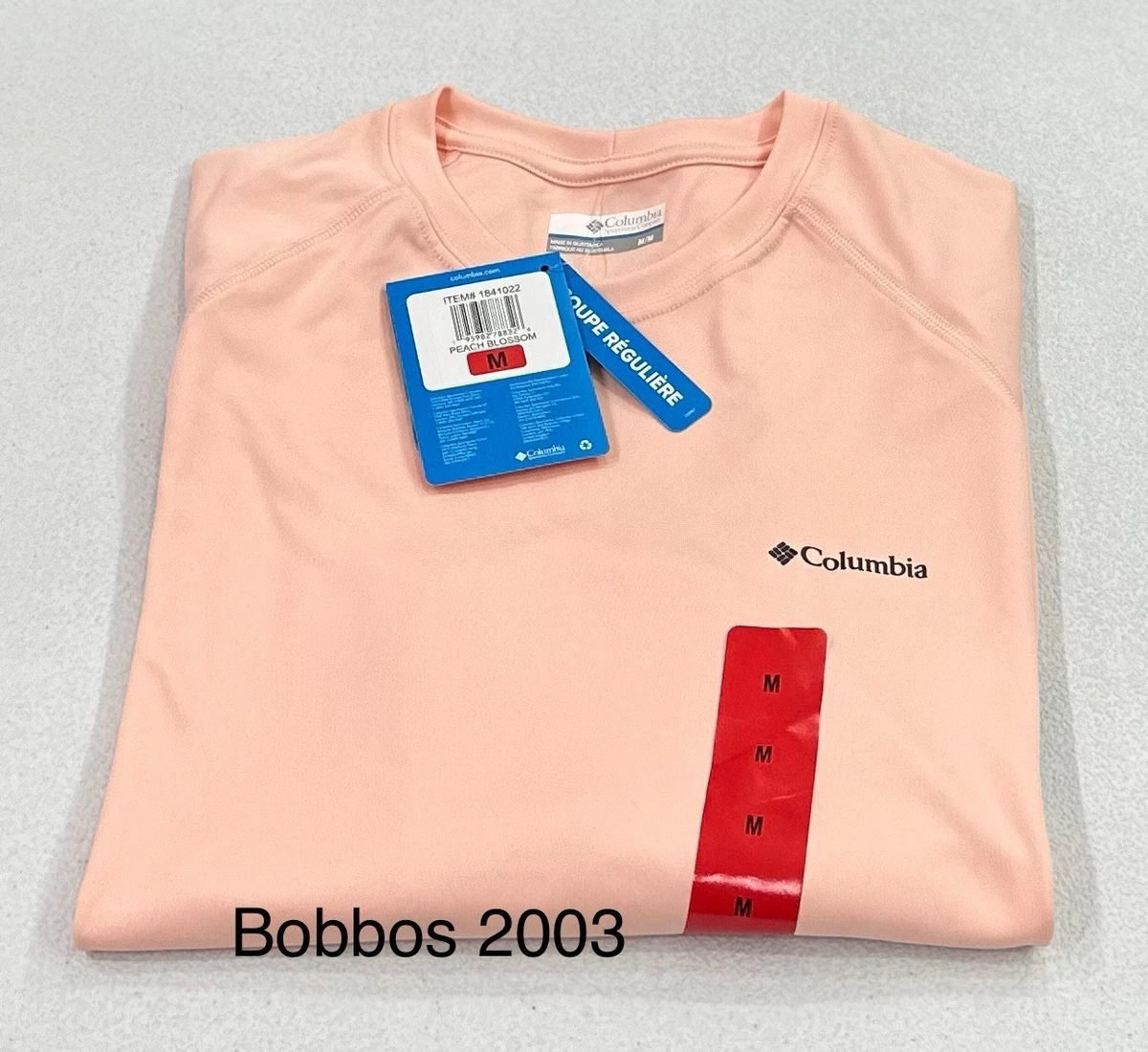 Columbia Sweat-Shirt Graphique PFG Crew Maillot De Survêtement, Nocturne/Crushed Blue Rookery Palms LC, XS Femme