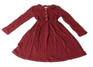 Besser Bay Maroon Dress Girls Size EU 110 US 4T - Picture 1 of 3