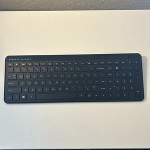 HP Wireless Keyboard Model ERK-321A Slim Design. - Picture 1 of 1