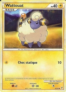 Carte Pokemon " WATTOUAT " L'APPEL DES LEGENDES PV 40 63/95 VF - Imagen 1 de 1