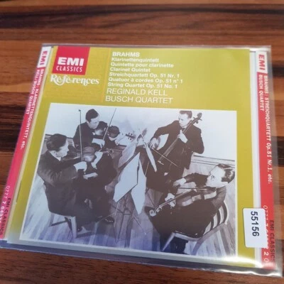 BUSCH QUARTET: Brahms Klarinettenquintett  NL  > EX/EX(CD) - Bild 1 von 3