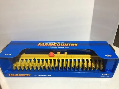 Caterpillar Rotary Hoe Farm Country Raises & Lowers 1/16 Scale by Ertl - Image 1 of 4