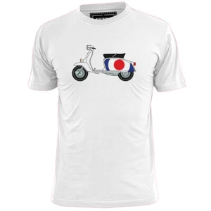 Camiseta para hombre Lambretta Target Scooters Jam Weller Who Quadrophenia - Imagen 1 de 2