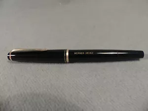 Montblanc No 22 Kolbenfüller 585er Goldfeder wohl M - Namensgravur - Bild 1 von 10