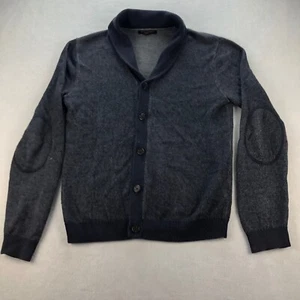 Banana Republic Pullover Herren klein grau Strickjacke Schalkragen Knöpfe - Bild 1 von 10