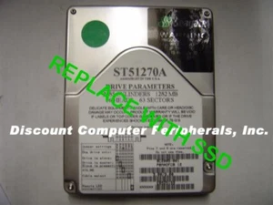 This SSD CF 2GB 3.5" 40 PIN IDE Card Replaces Worn Out Seagate ST51270A Drives - Picture 1 of 2