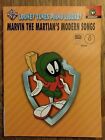 Looney Tunes Piano Marvin the Martian’s Modern Songs Book with CD &Midi Disc NOS
