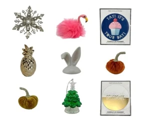 Bath & Body Works Candle Decor U Choose 1! Hanger Topper Magnet White Barn NEW - Picture 1 of 81