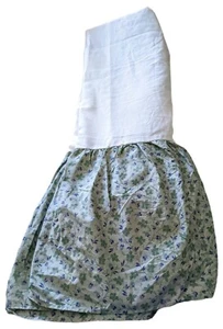 Vintage Laura Ashley Josephine Floral TWIN Bed Skirt Dust Ruffle Cottage Core - Picture 1 of 4