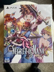 PS4 Secret Of Mana English Collectors Edition! Extremely Rare! - Picture 1 of 5