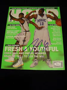 Dwight Howard Chris Paul Autographed Hoop Magazine Rockets Clippers/ JSA - Picture 1 of 2