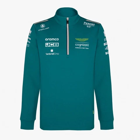 Aston Martin F1 Team Zip Sweatshirt 2023 Cover