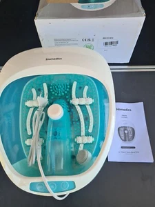 HoMedics Fußbad Fußmassage Fuß Pflege Massage Fußpflegegerät Entspannung  - Bild 1 von 2