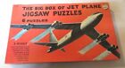 1953 Grosset & Dunlap Big Box Of Jet Plane Jigsaw Puzzles Not Complete