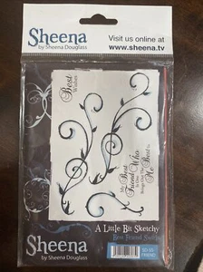 Sheena Best Friend Remolinos Un Pequeño Estampillas de Goma Completas Compañero del Artesano - Imagen 1 de 2