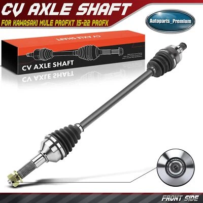 Conjunto de eje delantero derecho/derecho CV para Kawasaki Mule PROFXT 15-22 PROFX PROFXR PRODX Foto 1 de 4