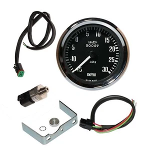 Smiths -15 to +30 Psi Stepper Motor Boost Gauge 52mm With 1/8 NPT Sender - Picture 1 of 2
