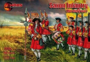 MARS FIGURE 1/72 - 72035 Great Northern War Saxon Infantry 1700 - Imagen 1 de 2