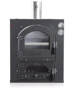 FONTANA FORNI a legna da incasso INC QV 80x54 in acciaio - Foto 1 di 1