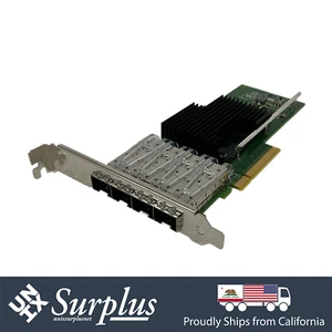 Intel Original BradyID X710-DA4 Quad Port 10GB SFP+ PCIe 3.0 Network Adapter - Picture 1 of 6
