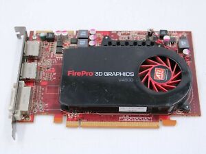 HP ATI FirePro V4800  1GB GDDR5 PCIe x16 DVI 2x DP 3D Graphics Card 608887-001