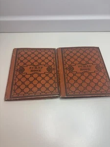 2 Early 1900’s late 1800's Personal Scrap Book mostly artists from that ages - Picture 1 of 12