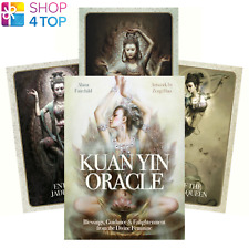 Kuan Yin Oracle Cards Deck Alana Fairchild ésotérique racontant bleu ange neuf
