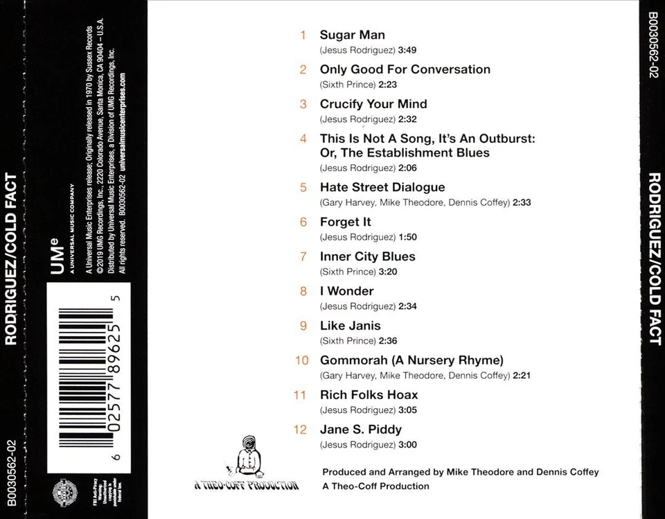 COLD FACT [8/30] NEW CD - Bild 1 von 1