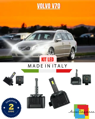 ❤️ LÁMPARAS ANTI-NIEBLA D1S KIT LED 6000K ADECUADO PARA VOLVO V70 ❤️ - Imagen 1 de 4