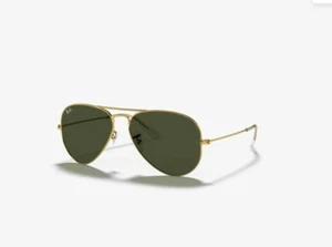 Ray-Ban Unisex RB3025 L0205 58-14-135 Large Aviator Sunglasses - Picture 1 of 7