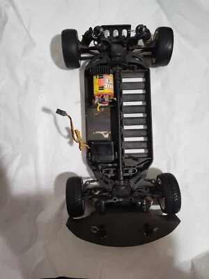 Team Associated Tc3 Roller 4wd Parts Car Project With  Working Motor  - Image 1 of 4