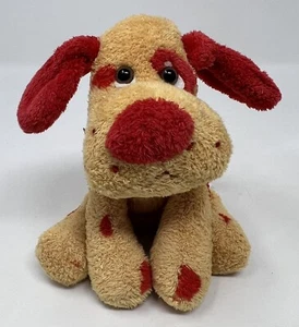 "Arco de corazones rojos de peluche Russ Luv mascota arlequín perro cachorro peluche animal de peluche juguete suave de 5""" - Imagen 1 de 8