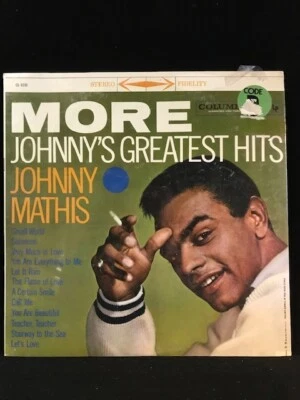 Johnny Mathis More Johnny's Greatest Hits sealed cs 8150 vinyl - Image 1 of 2