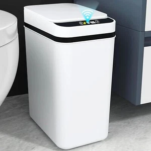 Automatik Mülleimer mit Smart Sensor Küche Abfallbehälter ABS Mülleimer 12 Liter - Bild 1 von 18