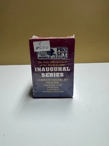 1991 Pro Set World League Football Trading Card Inaugural Series *Factory Sealed - Photo 1 sur 6