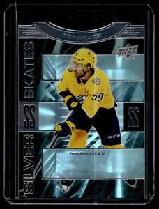 2023-24 Oberdeck erweiterte Serie Roman Josi #SS-35 silberne Schlittschuhe - Bild 1 von 2
