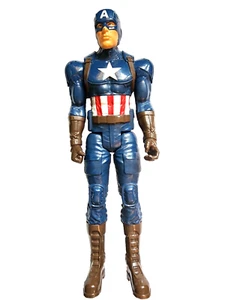 Captain America Avengers 12" Large Action Figure 2016 Marvel Titan Heros - Picture 1 of 3