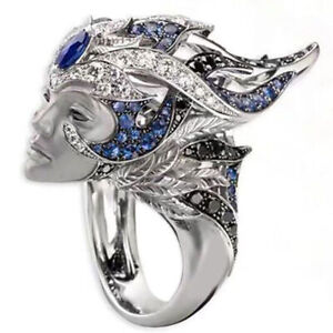 Heavy Stainless Steel Ring Gothic Punk Skull Rings Men Party Jewelry Size 6-13