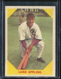 1960 FLEER Baseball # 27 Luke Appling EX-MT Excellent to Mint - Picture 1 of 2