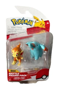 Pokemon Phanpy & Chimchar Figura de Batalla Paquete de 2 Jazwares 2025 NUEVO - Imagen 1 de 1
